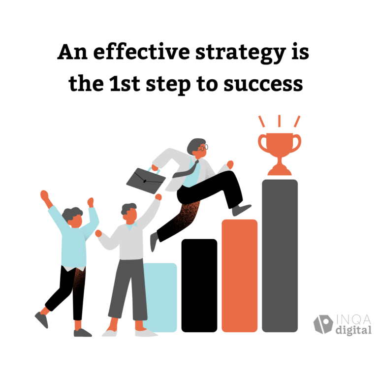An effective strategy is the 1st step to success